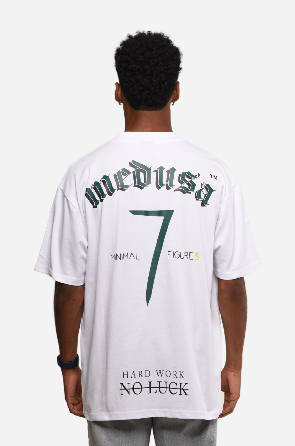 MINIMAL 7 FIGURES TEE - WHITE