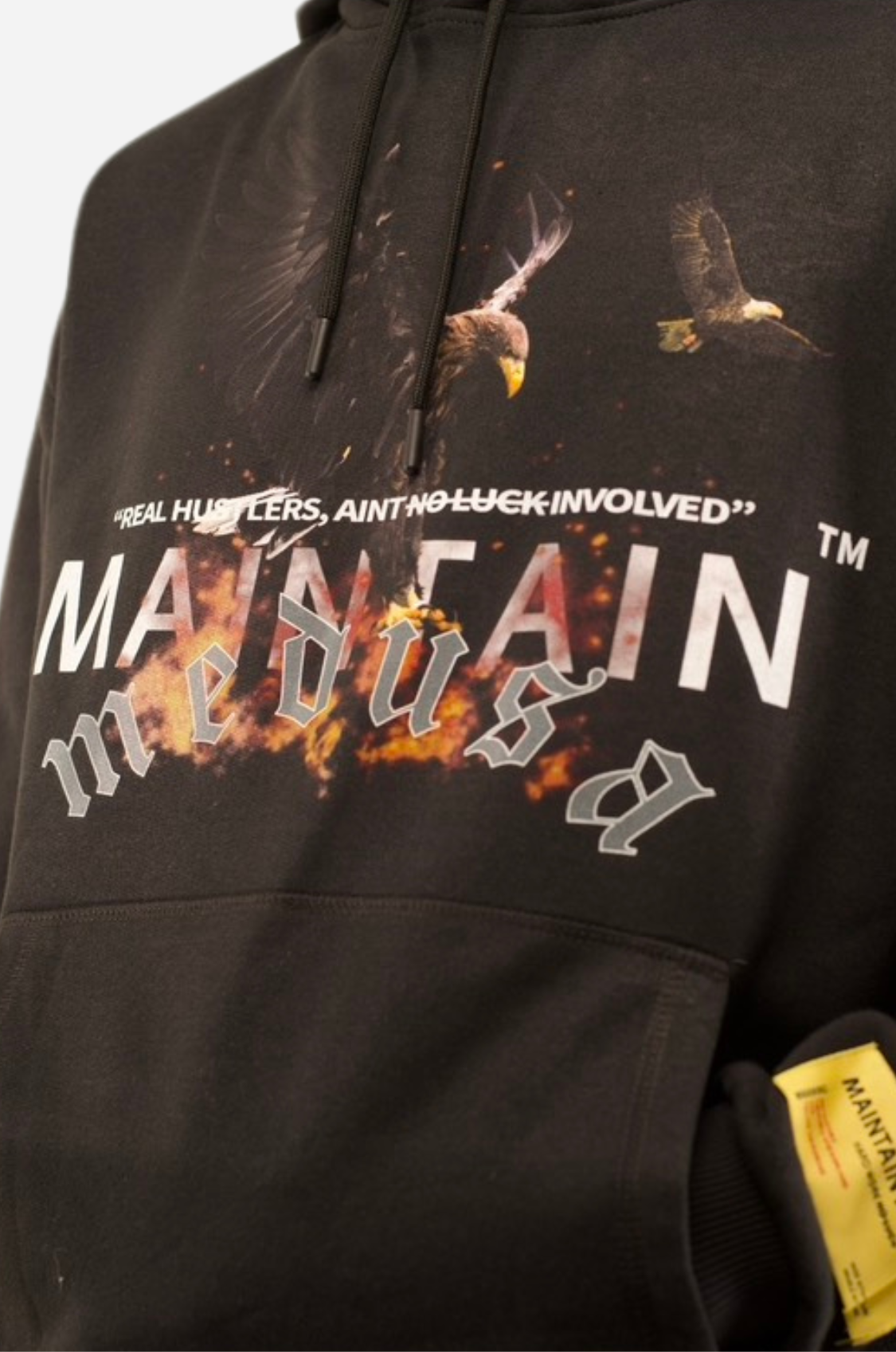 HIGHEST EAGLE HOODIE - BLACK