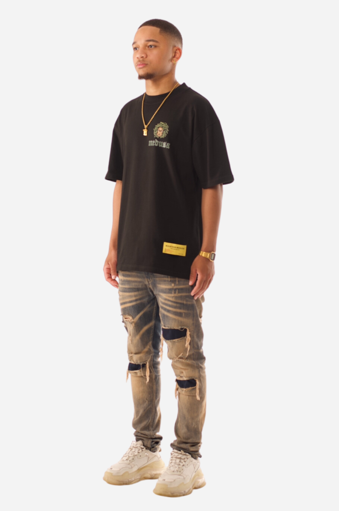 MEDUSA LIGHTNING TEE - BLACK