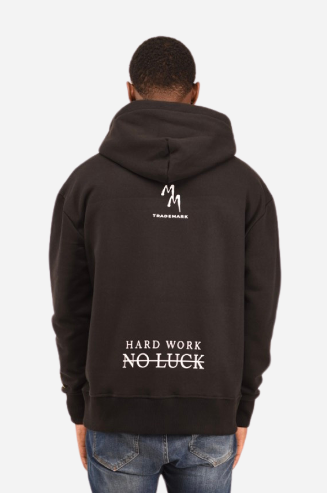 REAL HUSTLER HOODIE - BLACK