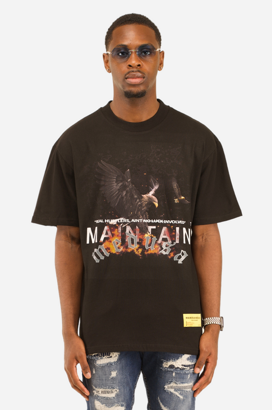 HIGHEST EAGLE TEE - BLACK