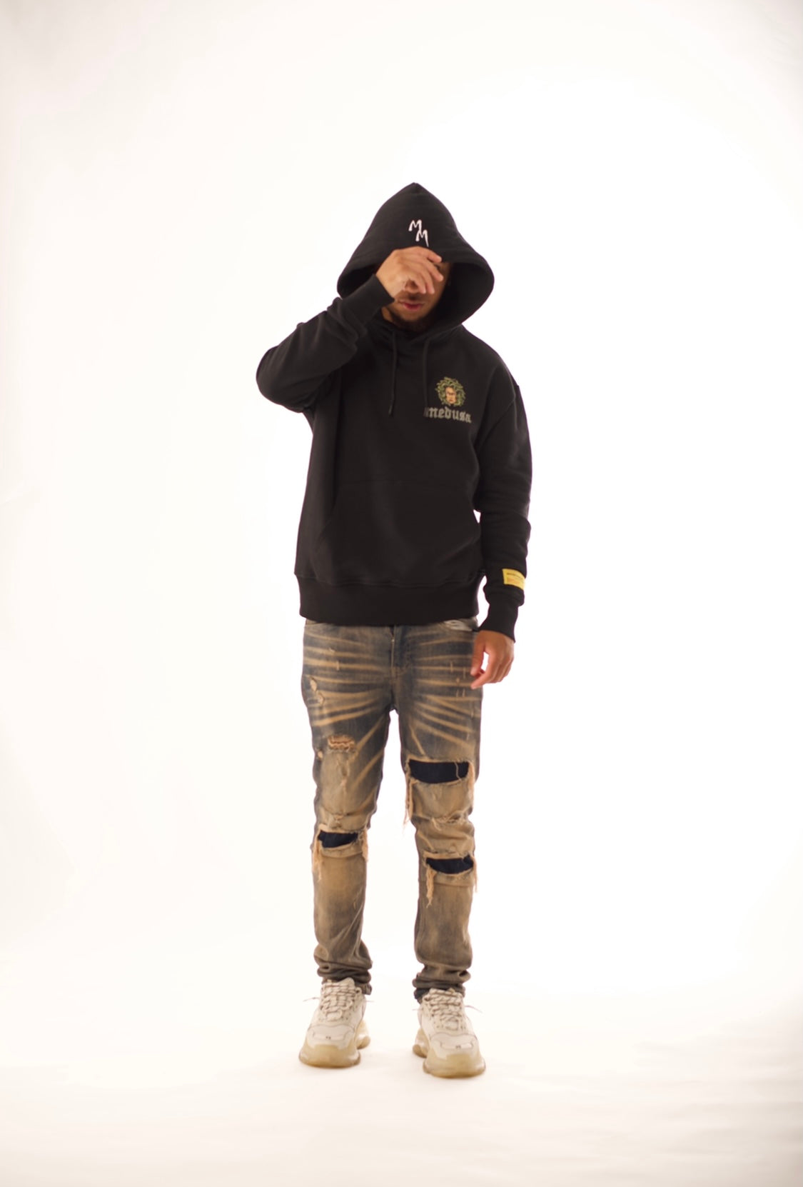 MEDUSA HOODIE - BLACK